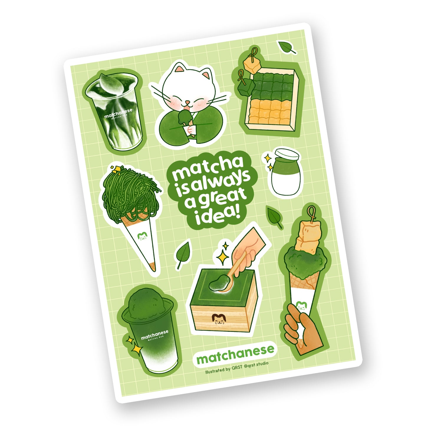 Matchanese Sticker Pack