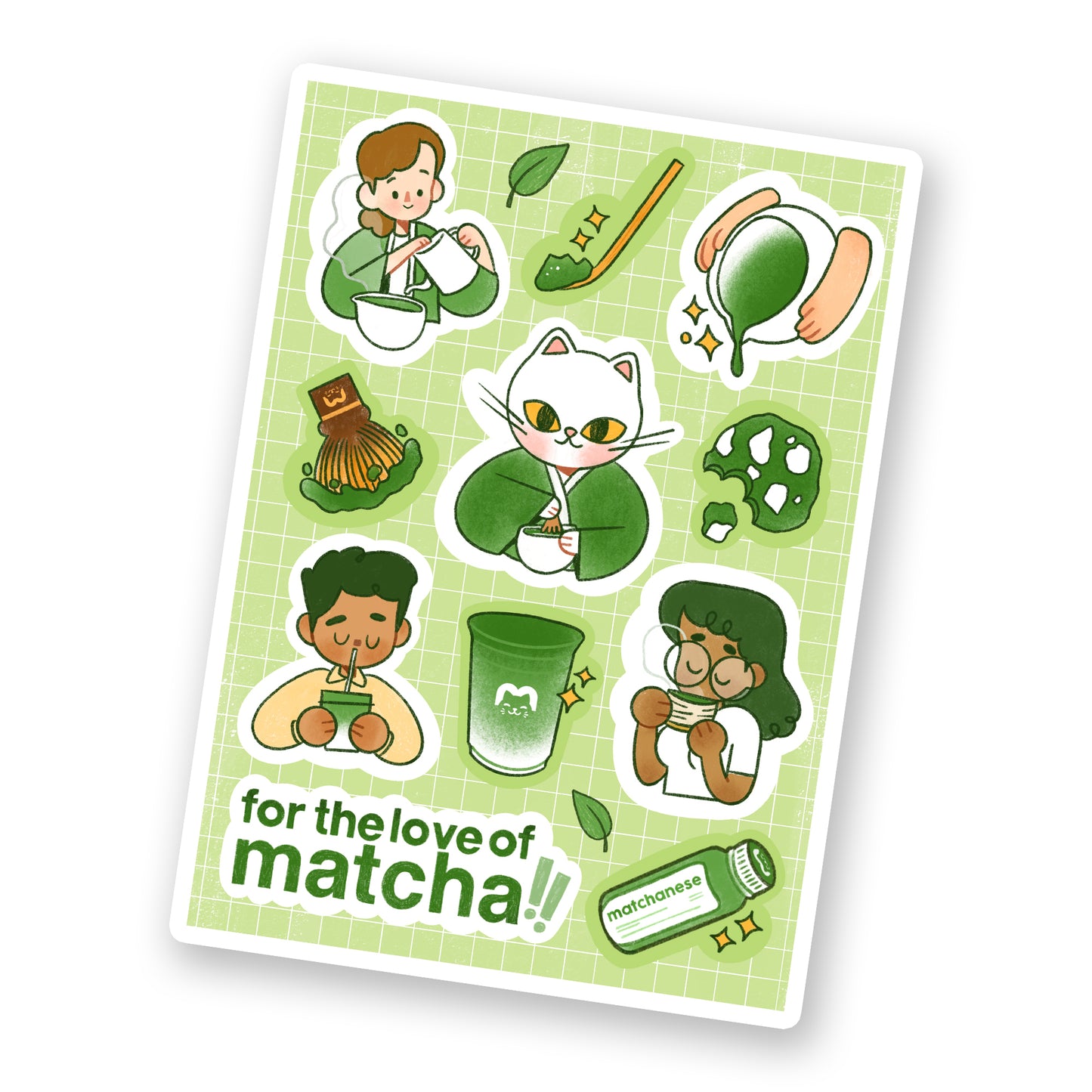 Matchanese Sticker Pack