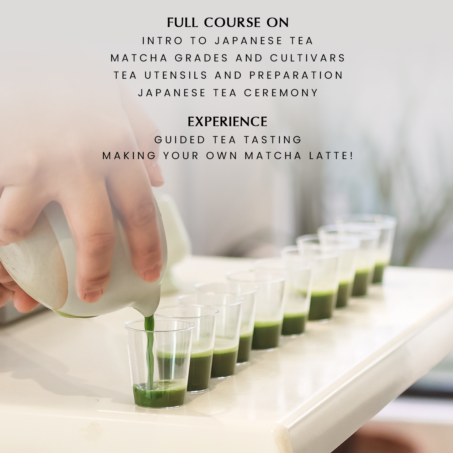 Matcha Workshop - October 20, Quezon City