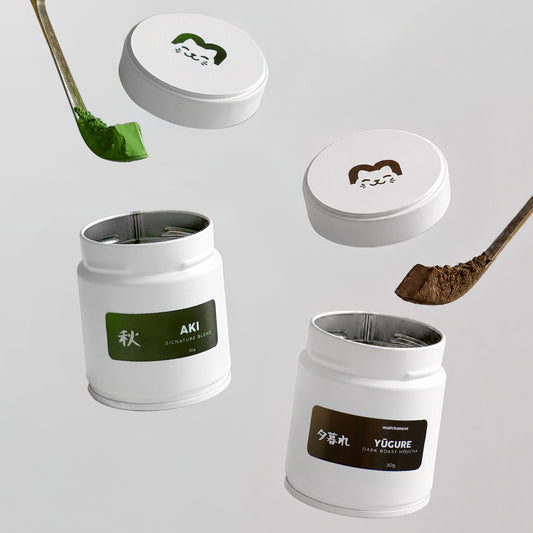 MATCHA + HOJICHA