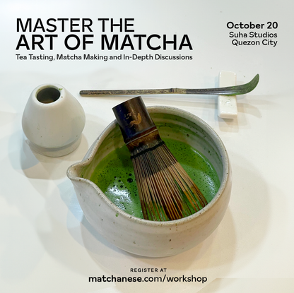 Matcha Workshop - October 20, Quezon City